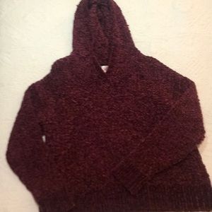 Justice 14/16 sweater with hood